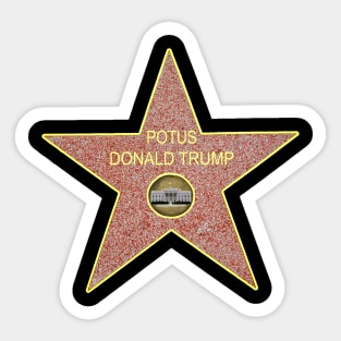 Our president rocks! Sticker